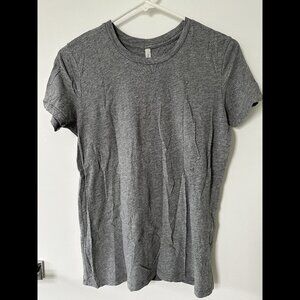 Aritzia Babaton Cotton Modal Tee, Heather Grey, Small
